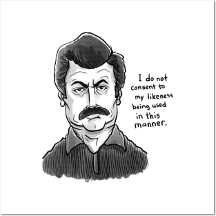 Ron Swanson Posters and Art